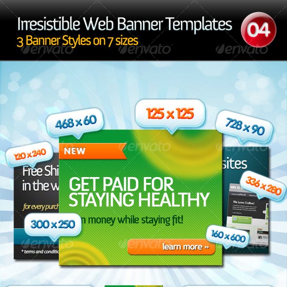 Irresistible Web Banner Templates 04