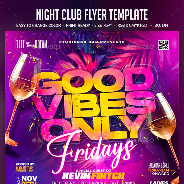 Night Club Flyer Template