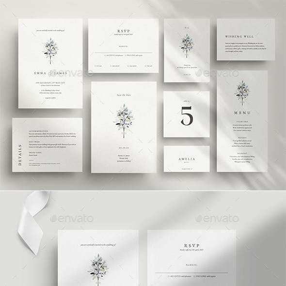 Wedding Invitation Set