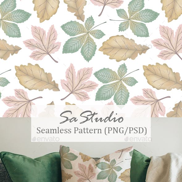 Autumn Seamless Pattern