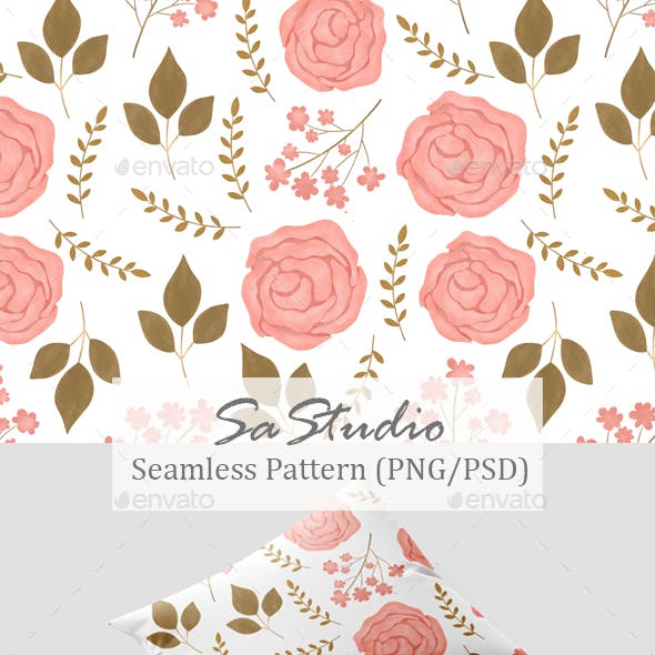 Botanical Seamless Pattern