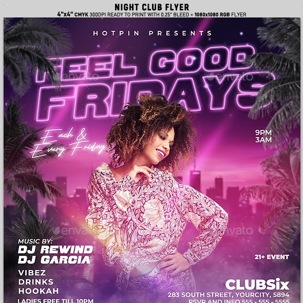 Night Club Flyer Template