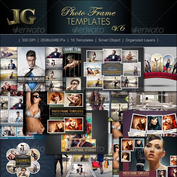 Photo Frame Templates V6